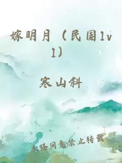 嫁明月（民国1v1）