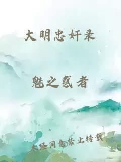 大明忠奸录