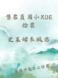 售票员用小XUE检票