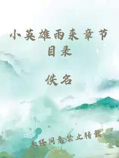 小英雄雨来章节目录